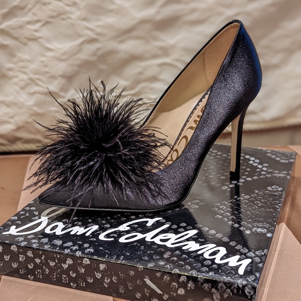 Sam Edelman Black Heels